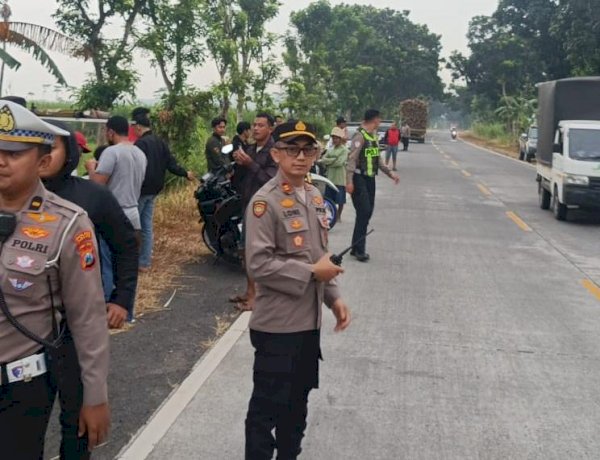 Polres Lumajang Bubarkan Balap Liar di JLS Pasirian10 Motor Diamankan